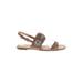 BCBGeneration Sandals: Tan Solid Shoes - Women's Size 10 - Open Toe