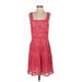 The Limited Cocktail Dress: Pink Damask Dresses - Women's Size 4