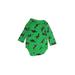 Baby Gap Long Sleeve Onesie: Green Bottoms - Size 3-6 Month