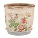 ARTEA Succulent Pot Ceramic Planter Pot Retro Rose Printing Flowerpot Garden Small Planter Pot Plant Pot