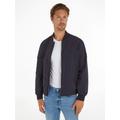 Bomberjacke TOMMY HILFIGER "PORTLAND BOMBER" Gr. S, blau (desert sky) Herren Jacken Bomberjacken