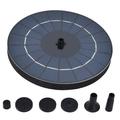 9V 3.5W Solar Floating Fountain Garden Bird Bath Fountain Pump Solar Powered Fountain for Outdoor