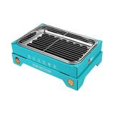 Jklop Barbecue Grill on Sale Disposable Grill Portable Grill Barbecue Grilling Kit for Indoor & Outdoor Cooking Lightweight Ready to Use Instant Grill Set for Bbq Picnic Camping Green