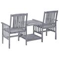 Andoer parcel Chairs Set Porch Patio Table And Cushions Wood Furniture Set Furniture Porch Furniture Set Patio Chairs And Chairs SetFurniture Tea Table Set Furniture 3061318 Deck Lawn With