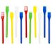 Paint Stir Stick Craft Tools for Mixing Stirring Rod Plastic Cosmetic Applicators Spatulas Silicone Turner 20 Pcs