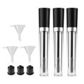 6 Pcs Plastic Containers Bottles Refillable Eyelash Solution Mascara Growth Liquid