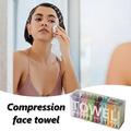 Compressed Towels Disposable Face Compressed Towels Soft Wipe Face Washcloths Portable Coin Tissue for Outdoor Travel Camping Hiking Sport