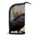 Crow 12-Piece Makeup Brush Storage Bag: Professional Artist-Grade Cosmetic Travel Bag Makeup Pouch & Cosmetic Organizer