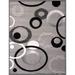 United Weavers Dallas Area Rug 851-10471 Hip Hop Silver Bubbles Dots 2 3 x 7 2 Rectangle