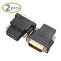 Cable Matters (2 Pack) DVI to HDMI Adapter