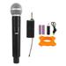 Wireless Microphone Metal Dynamic Handheld Cardioid Condenser Mic for Karaoke Live Streaming