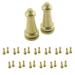 13 Pairs Stair Carpet Rod Tower Finial Brass Decorative Tip | Renovator s Supply