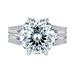 Classic S925 10 Carat Moissanite Ring Engagement Wedding Ring Valentine s Day Anniversary Gift