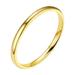 Deyared Women s Gold Rings Gold Plated Ring Set Women Fashion Solid 925 Sterling Silver White Geometry Ring Jewelry Ring Ring Under $4 Ring for Women on Clearance