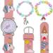 Unicorn Watch Set Christmas Watches for Kids Digital and Bracelet Children Little Girl Suite Resin