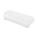 Plastic Pencil Box Holder Pencil Case Home Office Utility Storage Box Cubby Bin Organizer Case for Stationery Clear