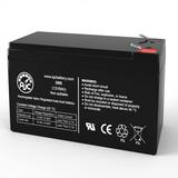 AJC Battery Compatible with Best Power Middle Atlantic Premium Series UPS 2150VA UPS-2200R-8IP 12V 9Ah UPS Replacement Battery