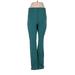 Eddie Bauer Casual Pants - High Rise: Teal Bottoms - Women's Size 6