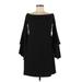 Vince Camuto Cocktail Dress: Black Solid Dresses - Women's Size Medium