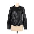 MICHAEL Michael Kors Leather Jacket: Black Jackets & Outerwear - Women's Size Medium