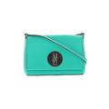 Kate Spade New York Leather Crossbody Bag: Teal Solid Bags