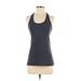 Lululemon Athletica Active Tank Top: Gray Activewear - Women's Size 8