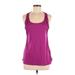 C9 By Champion Active Tank Top: Purple Solid Activewear - Women's Size Medium