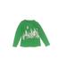 Crewcuts Long Sleeve T-Shirt: Green Tops - Kids Girl's Size 6