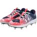 Kerry Carpenter Detroit Tigers Autographed Game-Used Red and Navy Under Armour Cleats from the 2023 MLB Season