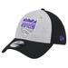 Men's New Era Heather Gray/Black Sacramento Kings Two-Tone 39THIRTY Flex Hat