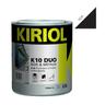 K10 duo noir mat 2,5L -Primaire/finition à base de résines alkydes Kiriol