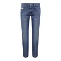 Diesel, Jeans, male, Blue, W33, Blue Slim Fit Jeans for Men