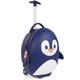 Boppi Tiny Trekker Wheeled Kids Luggage | Suitcase | Bag Blue Penguin