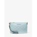 Michael Kors Jet Set Travel Small Woven Logo Nylon Convertible Wristlet Blue One Size