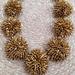 J. Crew Jewelry | J. Crew Pretty Pom Pom Necklace | Color: Brown/Gold | Size: Os