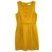 Jessica Simpson Dresses | Jessica Simpson Mustard Yellow Embroidered Eyelet Dress Sleeveless Casual Cotton | Color: Yellow | Size: M