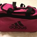 Adidas Bags | Adidas Gym Bag | Color: Black/Pink | Size: 18.5x10x11