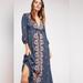 Free People Dresses | Beautiful Free People Dress L | Color: Blue | Size: L