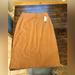 Nine West Skirts | Nine West Khaki Dress Skirt | Color: Tan | Size: M