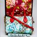 Gucci Bags | Gucci Beige/Blue Gg Coated Canvas Supreme Blooms Top Handle Boston Bag | Color: Red | Size: Boston Full Bag ( Large )