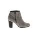 Cole Haan Ankle Boots: Gray Shoes - Women's Size 8