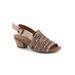 Women's Lia Heeled Sandal by Bueno in Beige Metallic (Size 36 M)