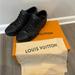 Louis Vuitton Shoes | Black With Lv Damier Print. | Color: Black/Gray | Size: 10.5