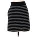 Rag & Bone Casual Skirt: Black Stripes Bottoms - Women's Size Small