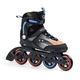 SMJ RX23 Herren Inliner Inlineskates | Rollen 90mm / 82A | ABEC7 Kugellager | Fitness Skates für Jugendliche und Erwachsene | Schwarz (42)