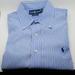 Polo By Ralph Lauren Shirts | Mens Polo Ralph Lauren Shirt Eu 42 | Color: Black/Blue/White | Size: Eu 42 = 16.5