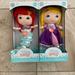 Disney Toys | Disney Baby Princess Rapunzel & Ariel Doll Magical Sound Doll Plush 11" Inches | Color: Gold | Size: Osbb