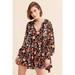 Free People Dresses | Free People Daisy Jane Mini Dress | Color: Black/Red | Size: S