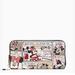 Kate Spade Bags | Kate Spade Disney X Kate Spade New York Mickey Mouse Large Continental Wallet | Color: Red | Size: Os
