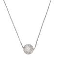 Kate Spade Jewelry | Kate Spade Silver Razzle Dazzle Crystal Ball Pendant Necklace | Color: Silver | Size: Os